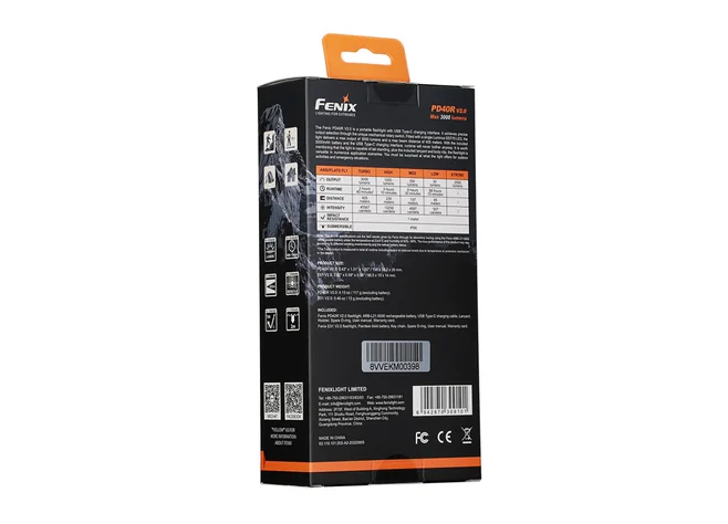 Набор фонарей Fenix PD40R V2.0+ Fenix Е01 V2.0 Фото 2